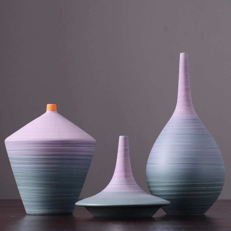 Collection of Colorful Vases