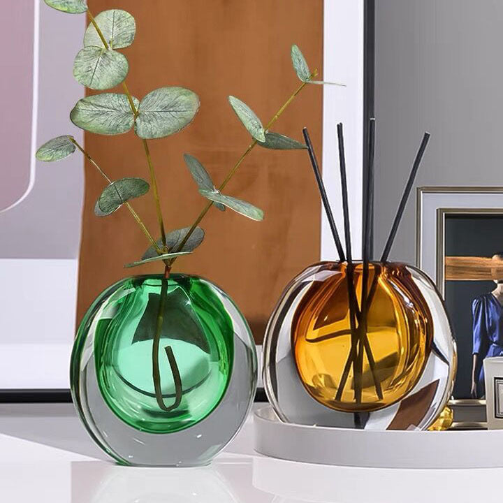 Minimalist Double-Wall Glass Vase