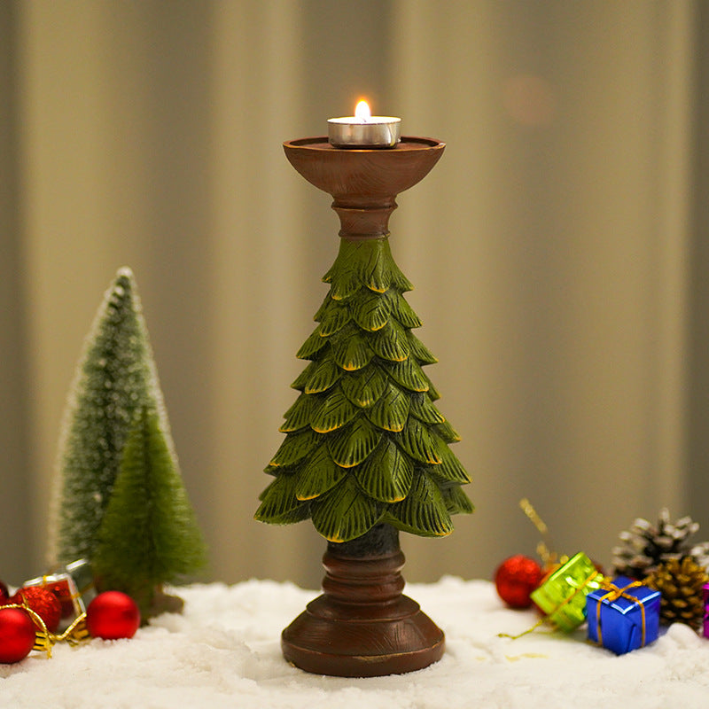 Exquisite Christmas Tree Candle Holder