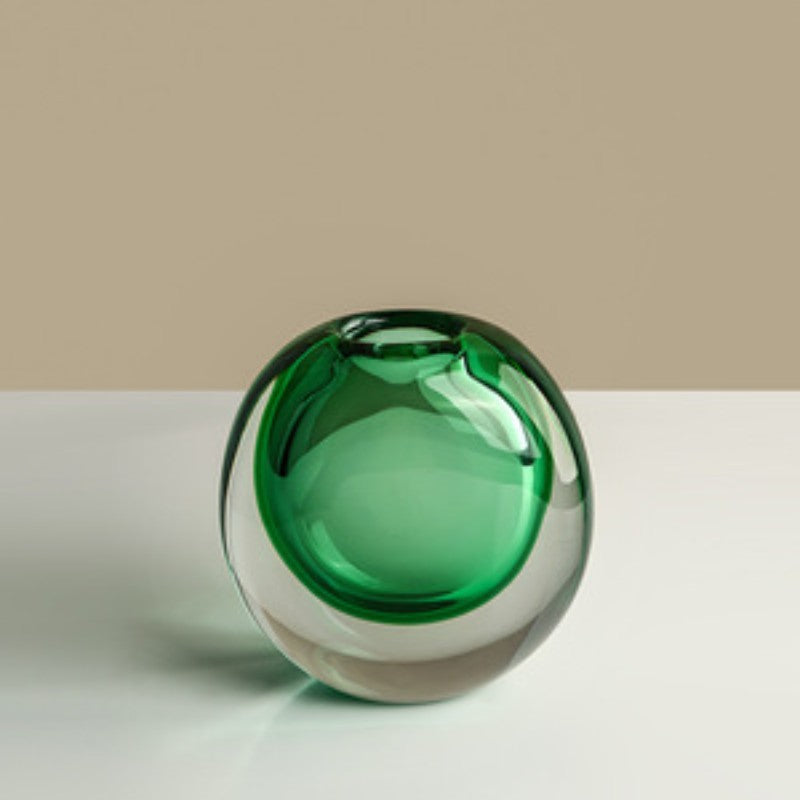 Minimalist Double-Wall Glass Vase