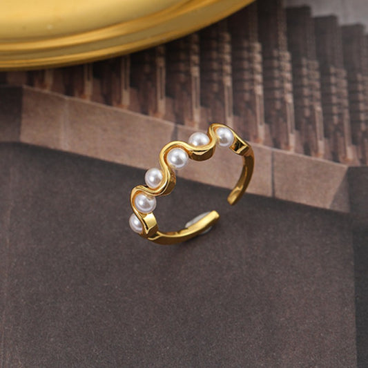 Delicate Pearl Ring