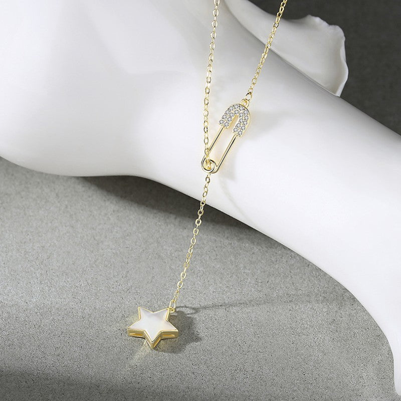 Shell Star Pendant Necklace